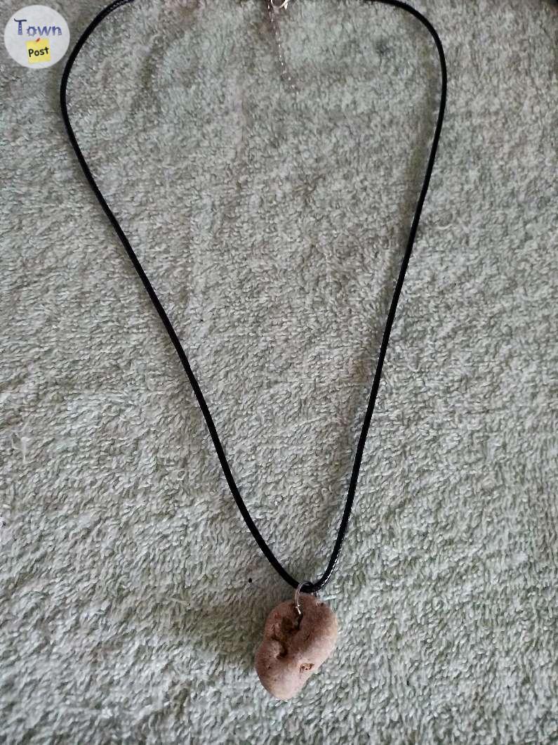 Photo of Hag stone pendant necklaces 