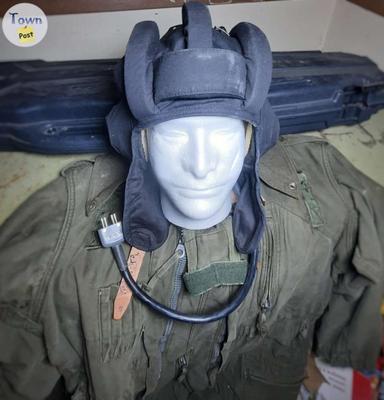 Photo of Late 80's Vintage NATO & Russian Tanker Helmets - 2