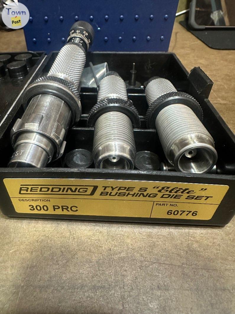 Photo of Redding Type S Elite bushing die set 300 prc