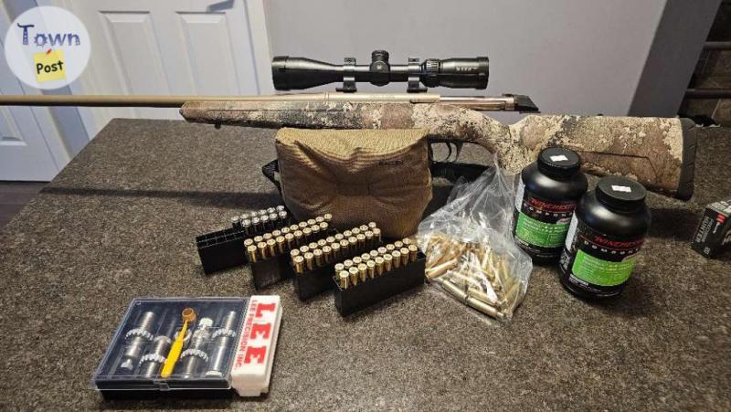 Photo of Winchester XPR 6.5CR and extras