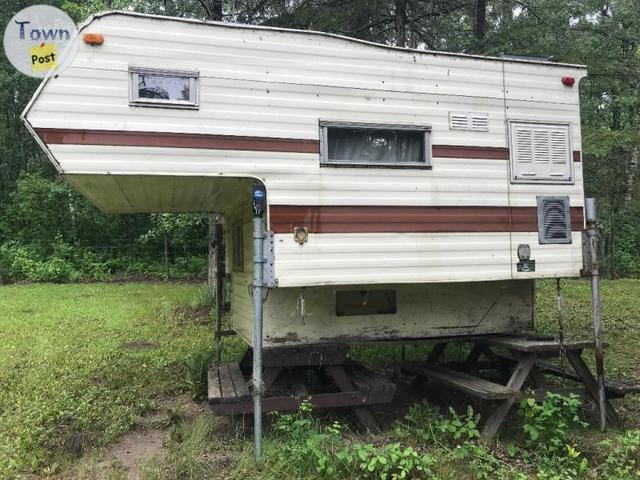 Photo of 8’ truck camper