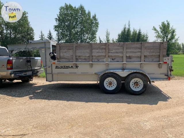 Photo of 7’x14’ dump trailer