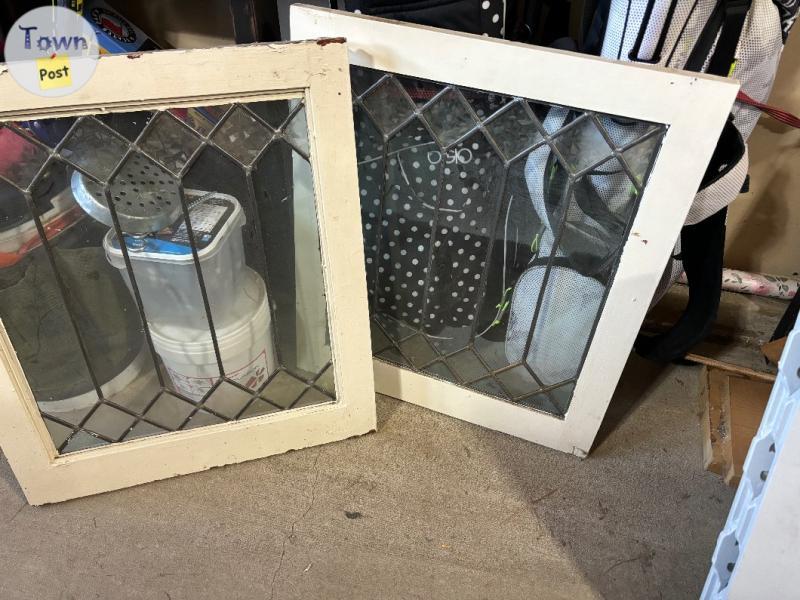 Photo of Vintage original windows with frames