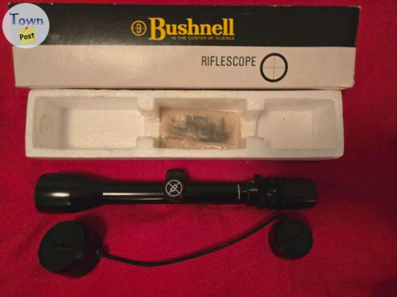 Photo of BUSHNELL JAPAN SCOPECHIEF IV-M 3-9X38 VINTAGE RIFLE SCOPE 