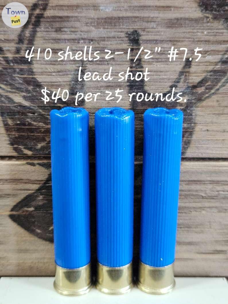 Photo of F/s 410ga #7.5 lead shotshells