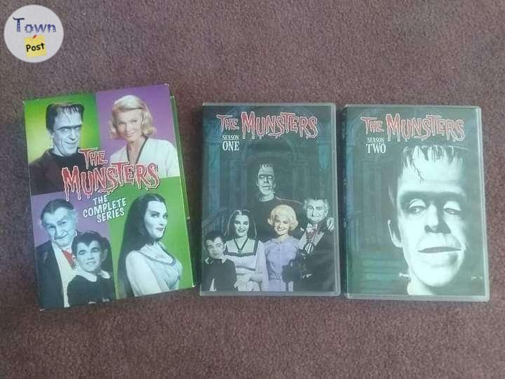 Photo of The Munsters TV series and movies on DVD 