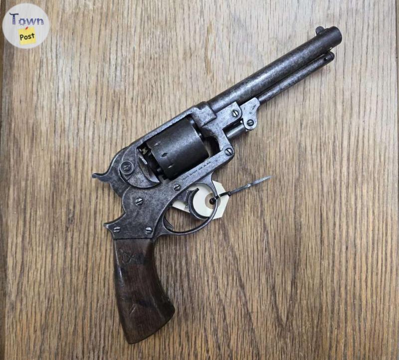 Photo of Antique Status Starr Arms DA revolver .44cal