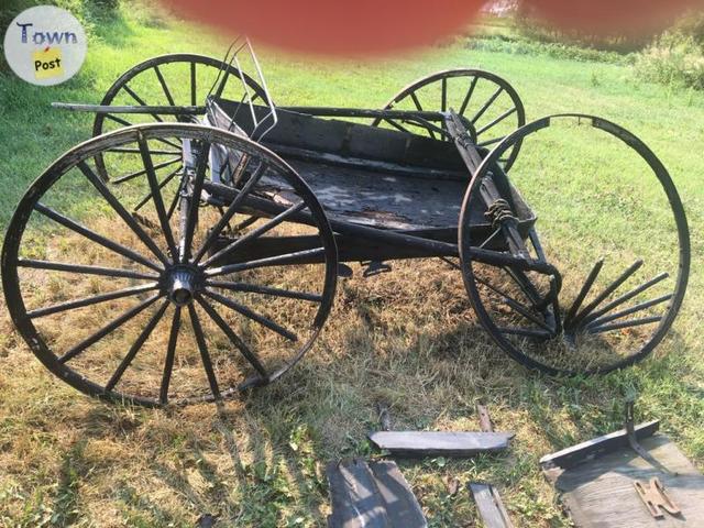 Photo of Antique Horse Drawn Buggy