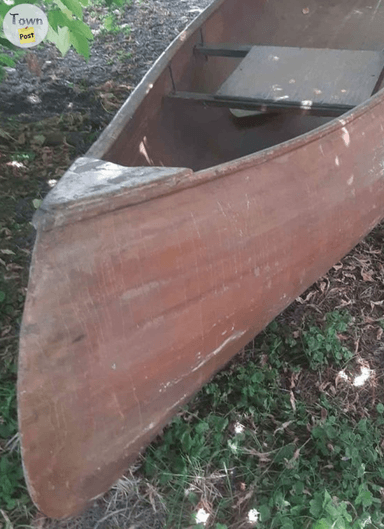 Photo of 16' cedar strip canoe 2 seats no leaks - 2