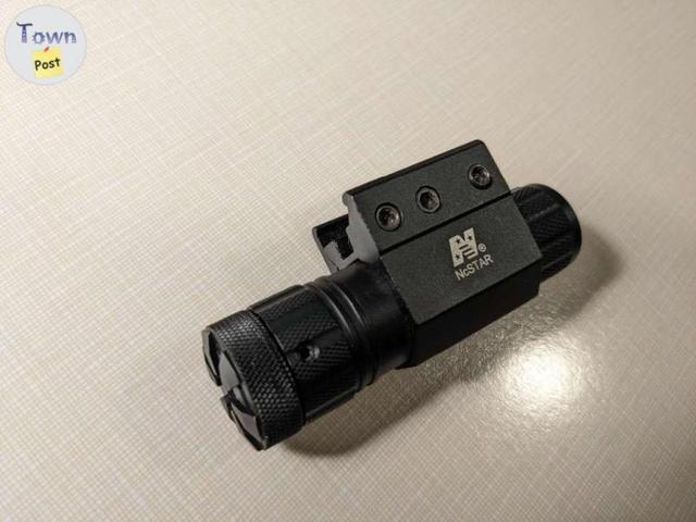 Photo of NcSTAR rail mount green laser $20obo