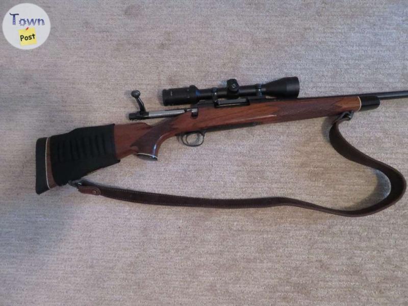 Photo of Remington 7mm magnum rifle model 700 with Zeiss scope