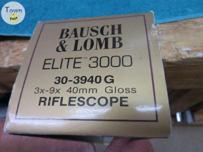 Photo of Bausch & Lomb 3x - 9x 40mm gloss rifle scope