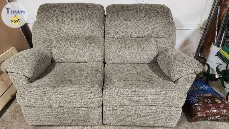 Photo of Green Love Seat Recliner