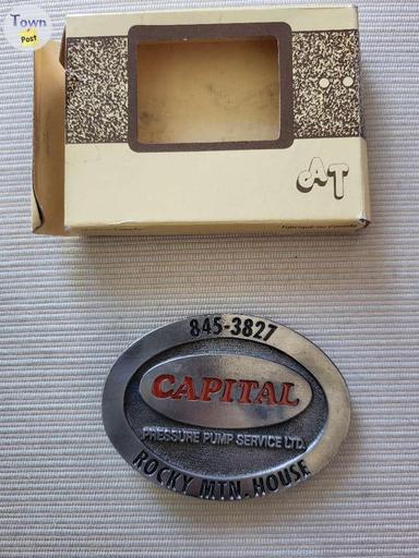 Photo of Vintage Oilfield Belt Buckles - 2