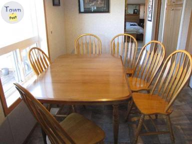 Photo of table c/w 6 chairs  - 1