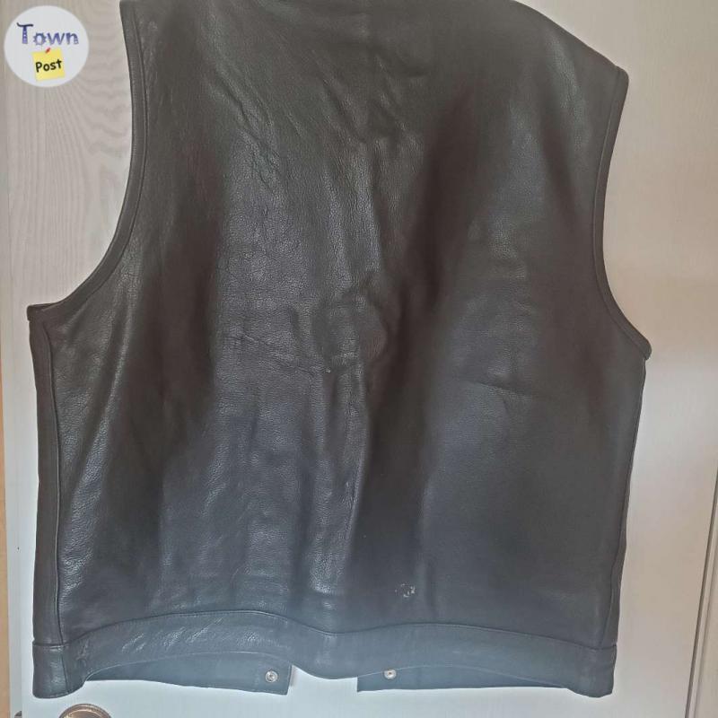 Photo of Leather Biker Vest