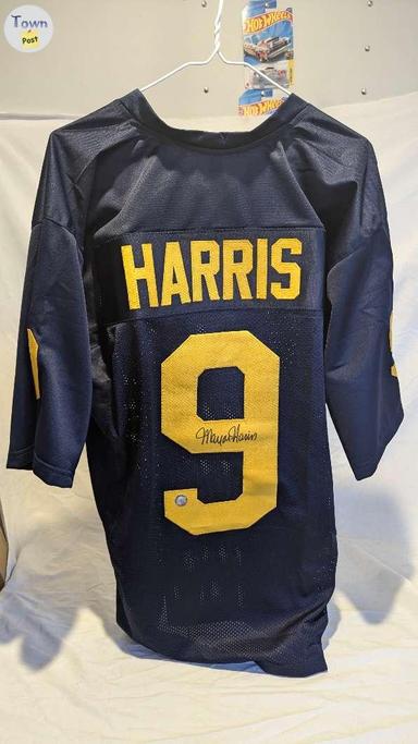 Photo of Major Harris Signed/Autographed Football Jersey with Certificate of Authenticity - 1