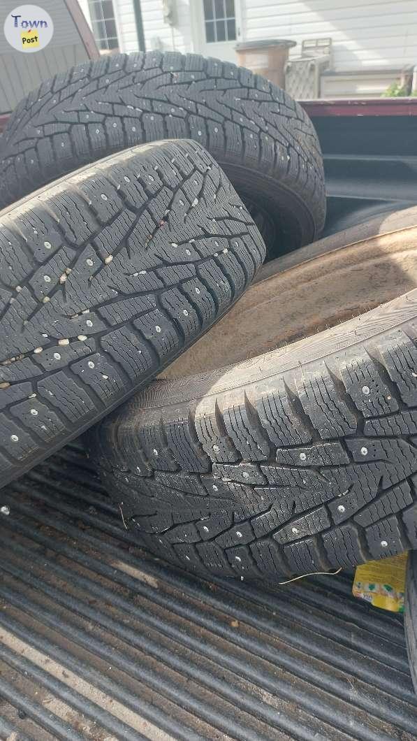 Photo of Studded winter tires