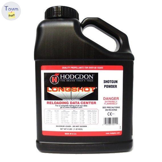 Photo of HODGDON LONG SHOT SMOKELESS POWDER 8 POUND