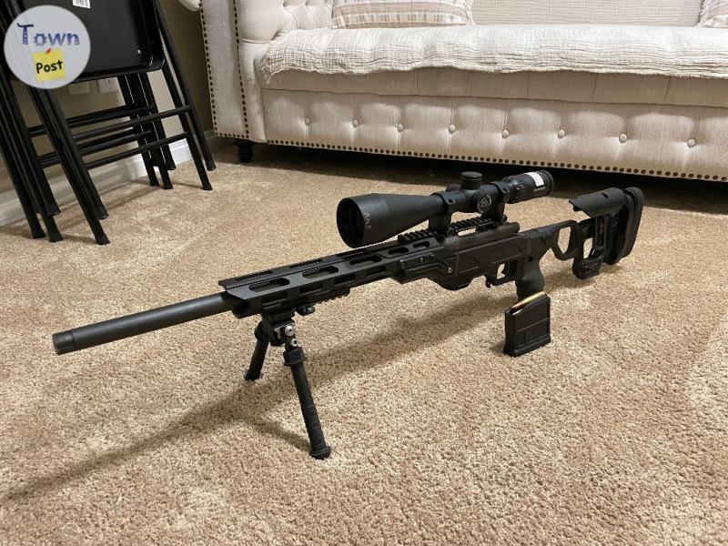 Photo of Remington 700 .308 aac sd w/ Nightforce and Cadex