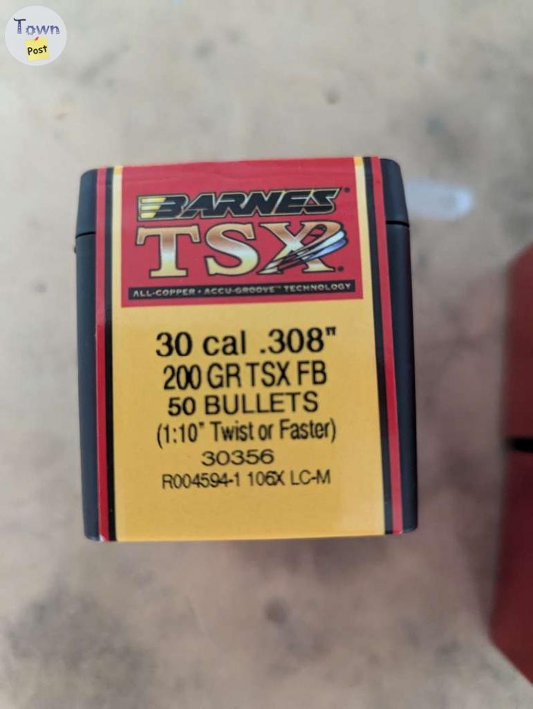 Photo of Barnes 30 cal. TSX 200 gr.