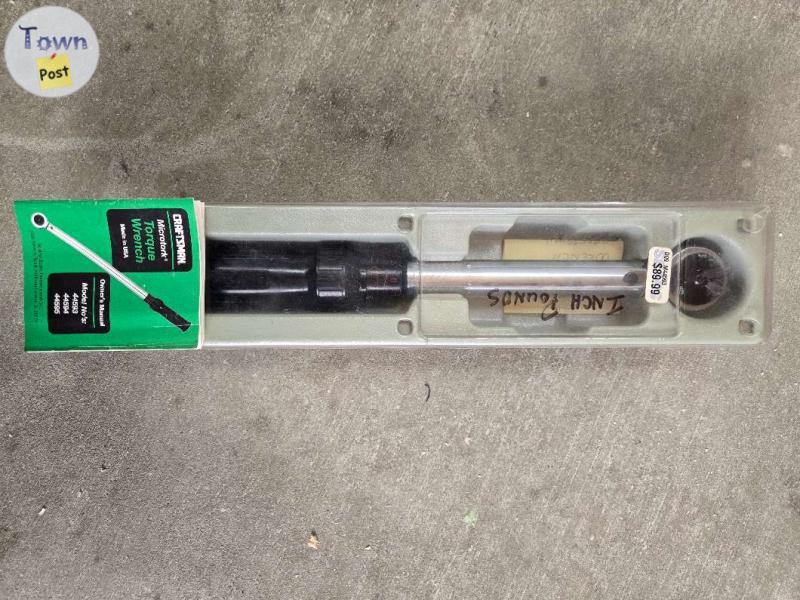 Photo of Inch pound torque wrench