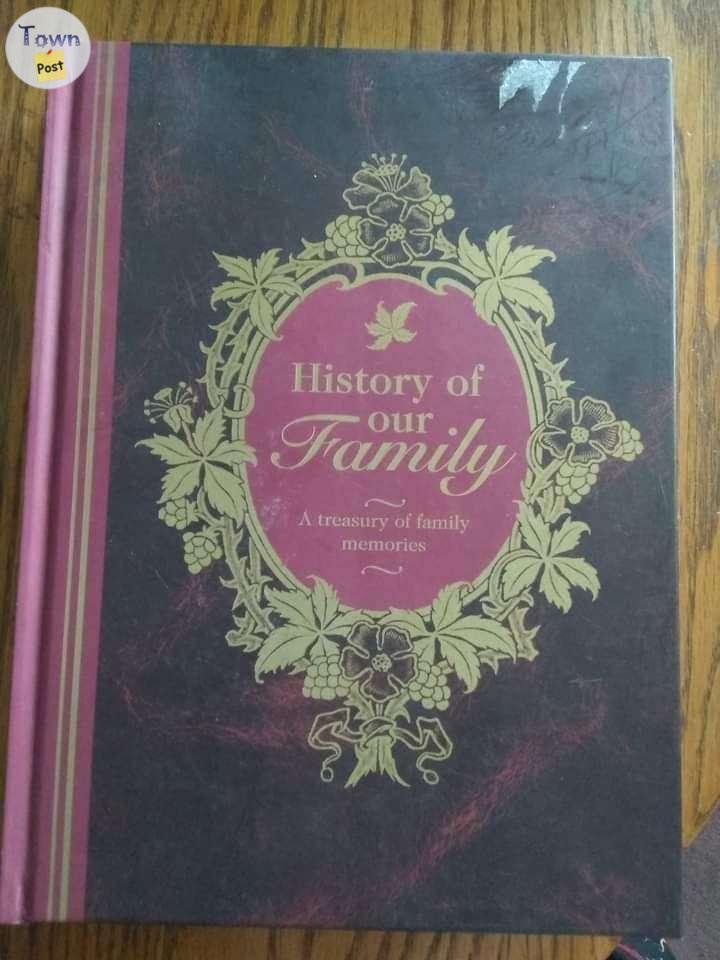 Photo of Brand new family history book