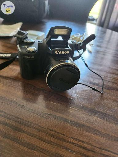 Photo of Canon PowerShot SX500 IS Camera with Bag and Accessories - Excellent Condition - 2