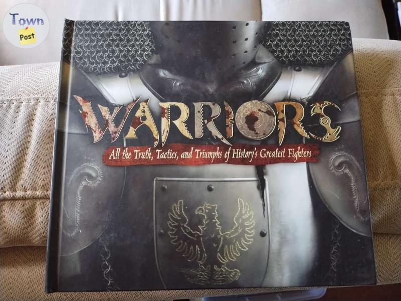 Photo of Warriors hardcover coffee table book 