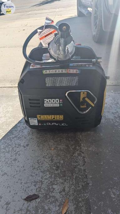 Photo of Champion 2000w dual fuel generator  - 1