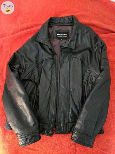 Photo of MEN'S LEATHER JACKET WILSON XL - 1