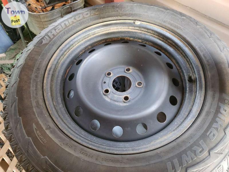 Photo of Steel rims and snow tires