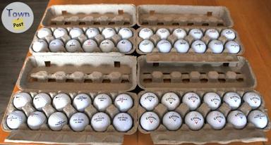 Photo of Top Brand Name Golf Balls. - 1