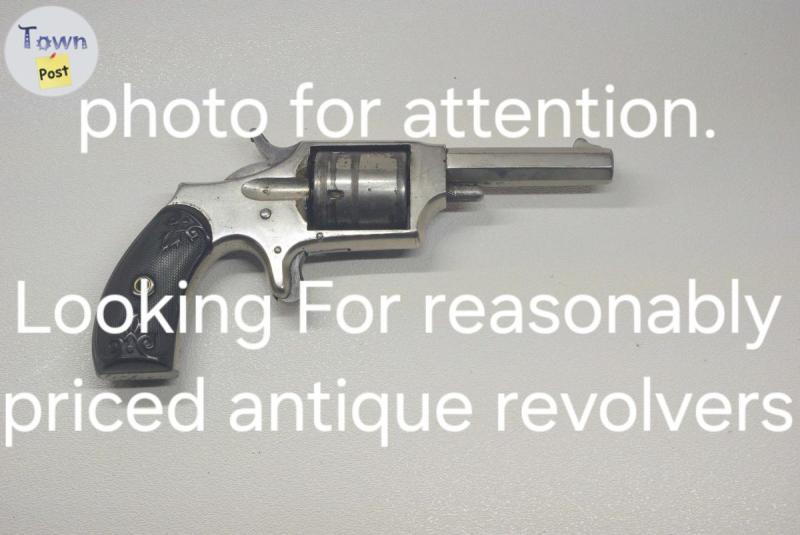 Photo of Looking for antique status revolvers