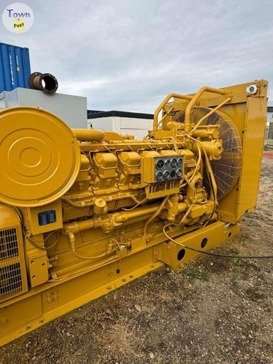 Photo of 855 KW Caterpillar 3512 Diesel Generator Set, 1200 rpm Slow Speed - 1