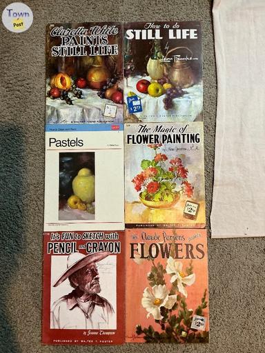 Photo of Vintage Instruction Art Books - 2