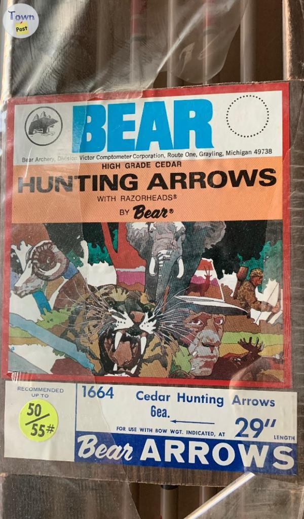 Photo of Vintage Bear Cedar Hunting Arrows