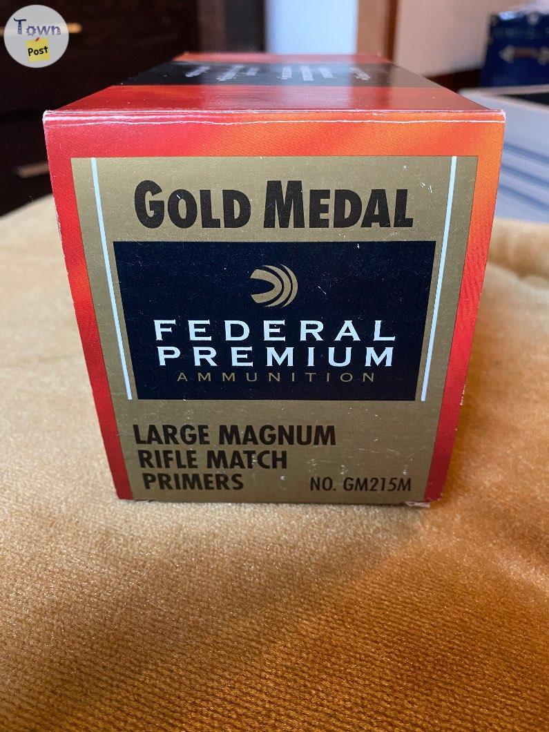 Photo of Federal 215 large rifle magnum match primers