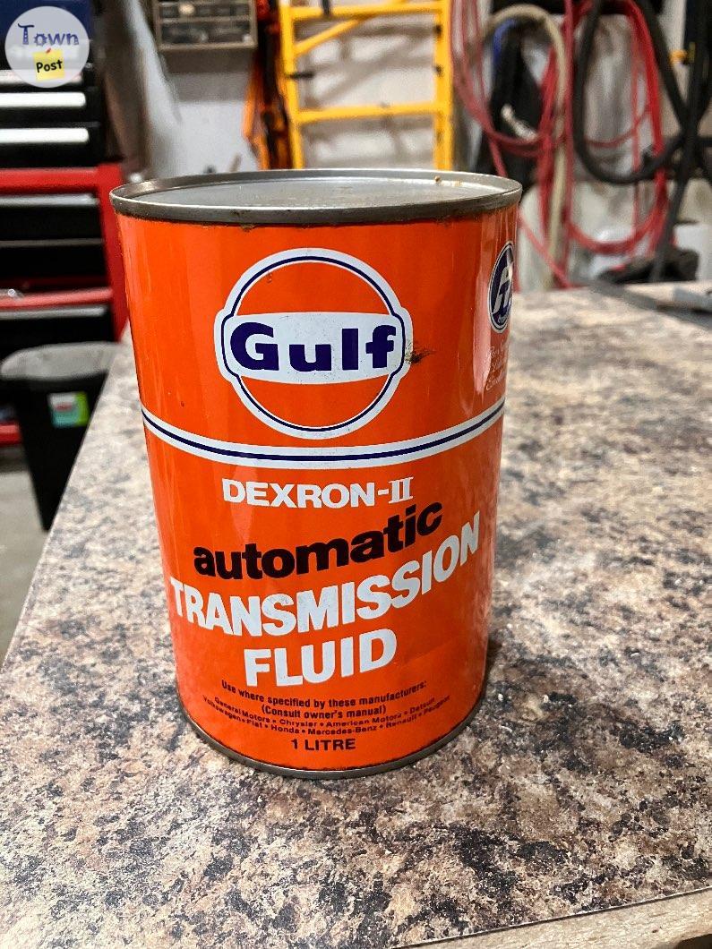 Photo of Gulf Transmission Oil collectors item