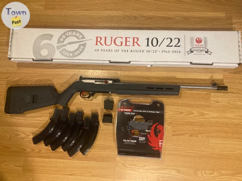 Photo of Ruger 10/22 60th Anniversary package BNIB