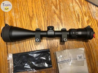 Photo of Vortex Diamondback 3.5-10x50mm BDC Riflescope w/Vortex Viper Rings; includes Scope Caps - 1