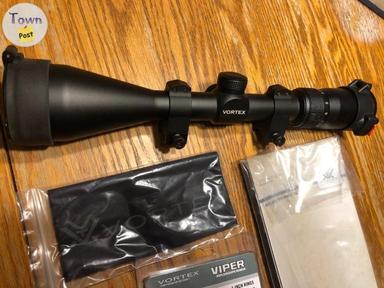 Photo of Vortex Diamondback 3.5-10x50mm BDC Riflescope w/Vortex Viper Rings; includes Scope Caps - 2