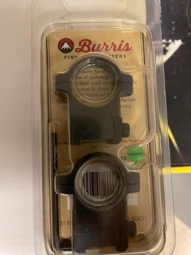 Photo of Burris Dovetail Rings Tikka T3X