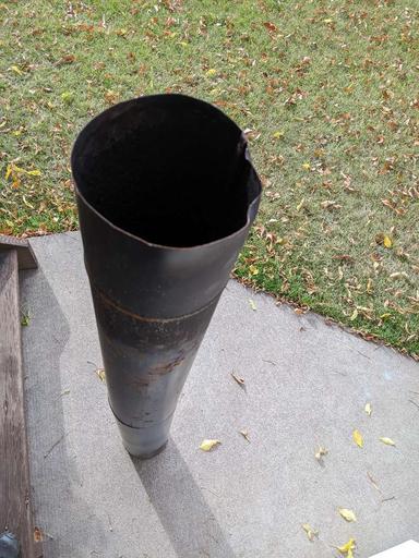 Photo of Stove pipe 6"x48" single wall - 2