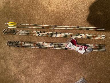 Photo of XX75 2317 Camo Hunter 2317 shafts and alum inserts - 1