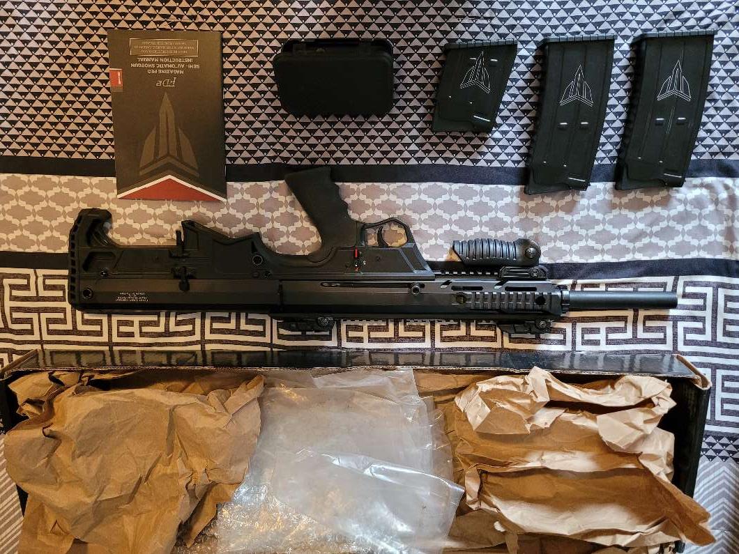 Photo of BRAND NEW IN THE BOX FD12 BULLPUP SHOTGUN WITH EXTRAS