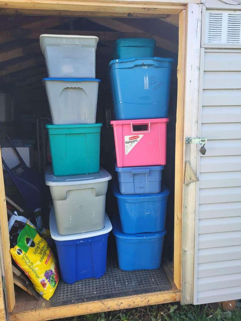 Photo of STORAGE BINS