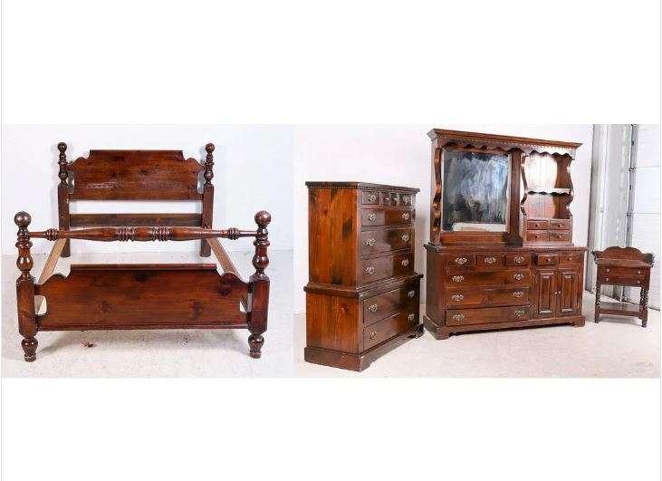 Photo of MADE IN USA 5 PCS BENNINGTON BEDROOM SET 