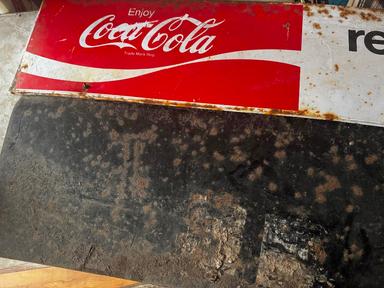 Photo of Vintage Coca Cola Sign - 1