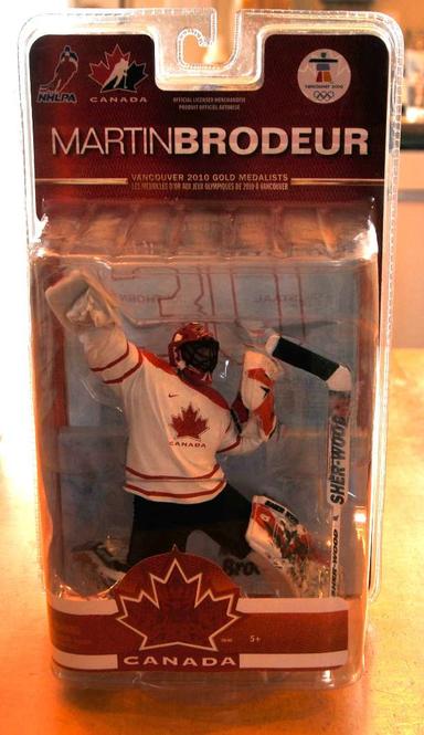 Photo of 2010 Vancouver Martin Brodeur Action Figure. - 1